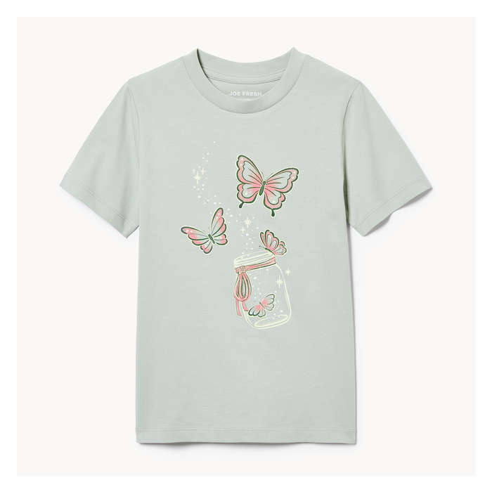 Kid Girls' Short Sleeve T-Shirt